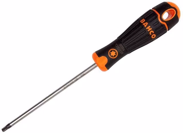 Bahco Torx Tip TX30 Screwdriver, Black Steel
