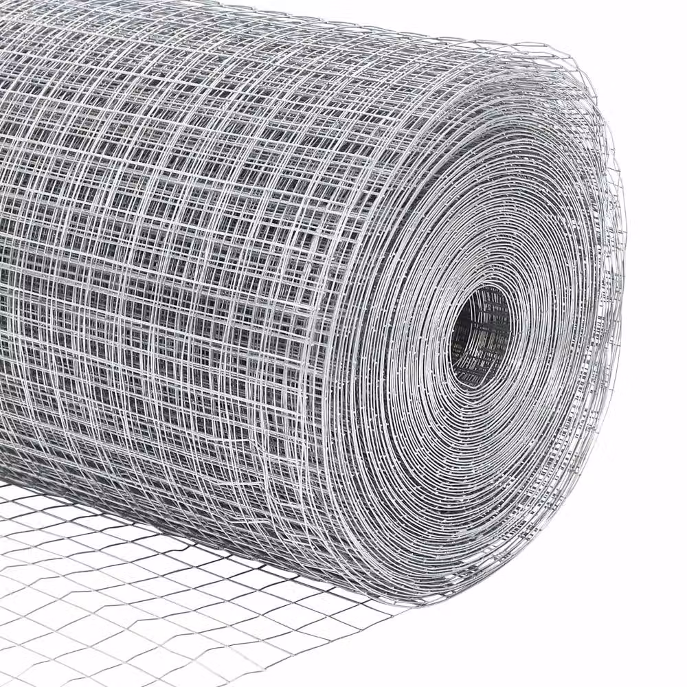 Berkfield Home Modern Welded Wire Fence, Galvanised Steel, Silver, H: 150 cm x L: 50 m – 3