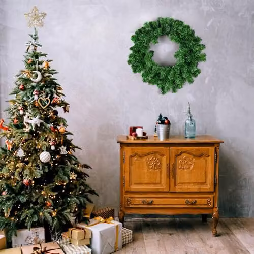 Shatchi Gold Glitter Star Christmas Tree Topper, 14.5 cm – 2
