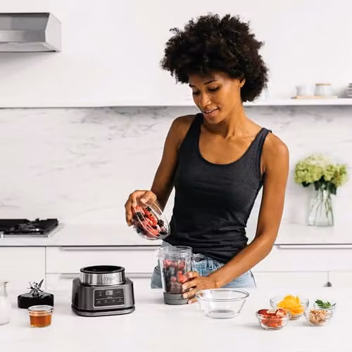 Ninja Foodi Power Nutri Blender 2-in-1, 1100W, Silver, CB100UK – 2