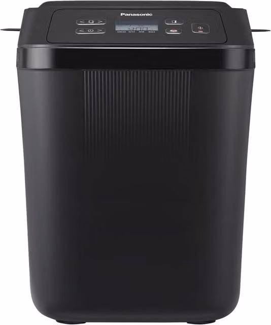 Panasonic Compact Automatic Mini Breadmaker with Timer, Black (400g) – 1