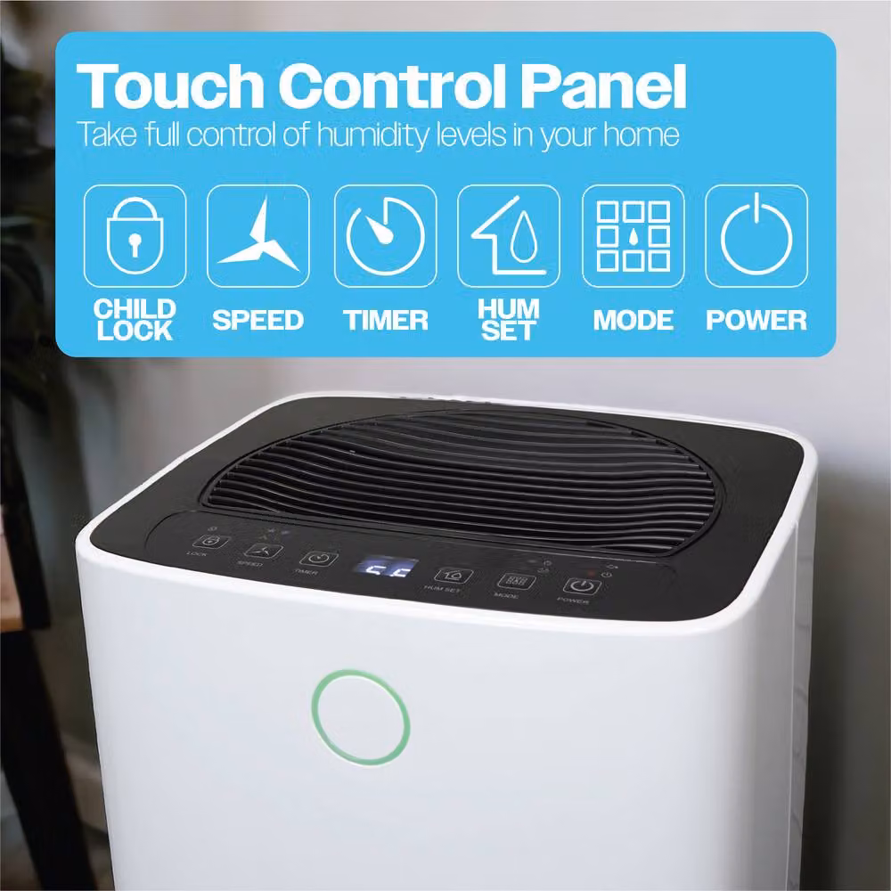 Prem-i-Air 12L Compressor Dehumidifier in White – 3