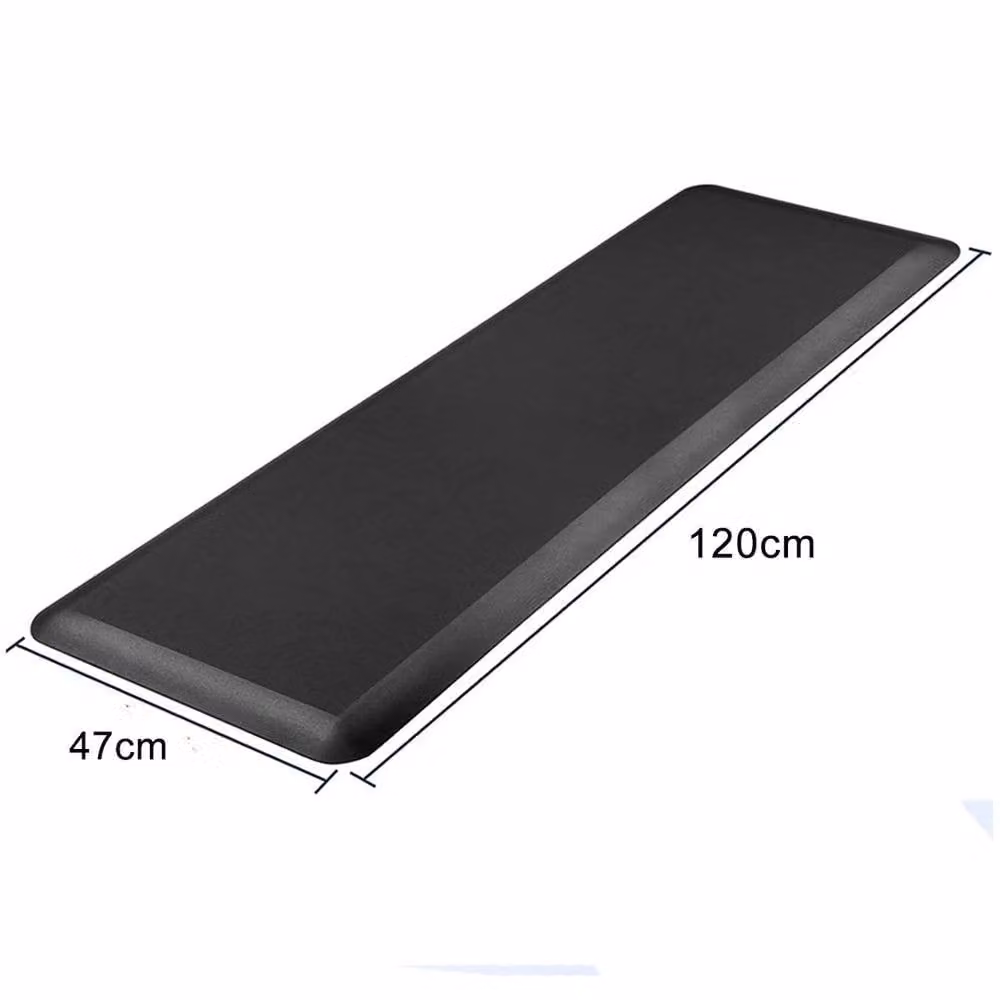 NESTLUNE Black Anti Fatigue Kitchen Mat for Adults – 2