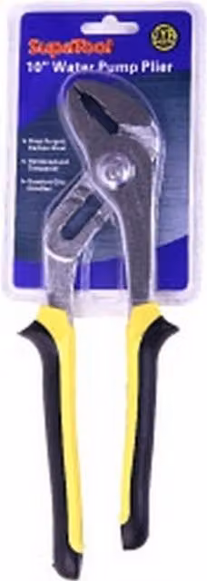SupaTool Water Pump Pliers in Yellow Hardened Steel