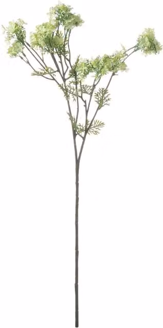 Hill Interiors Plumb Blossom Artificial Flower Spray in Green