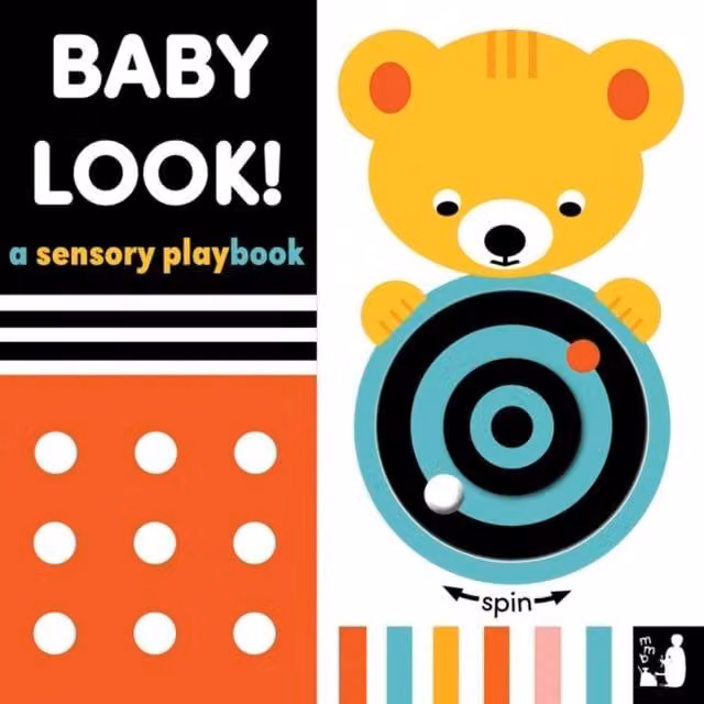 Mama Makes Books Baby Look Board Book, Multicolour