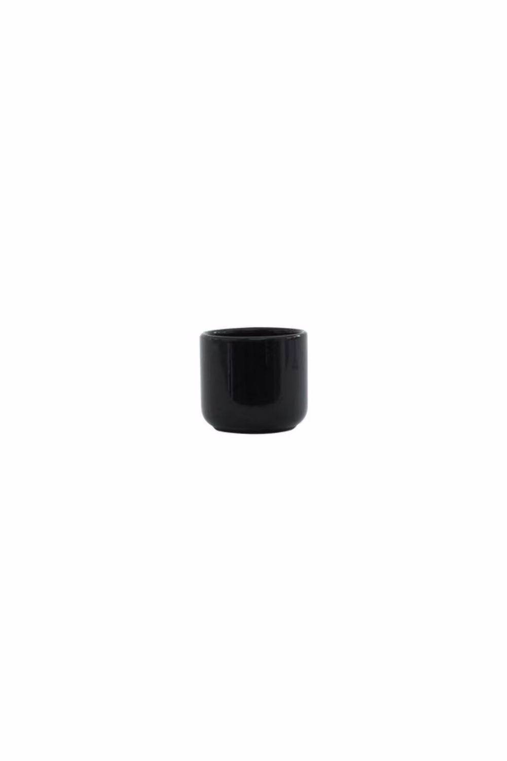 KDMD Hortus Havana Glossy Black Ceramic Pot, 5 Pack – 2