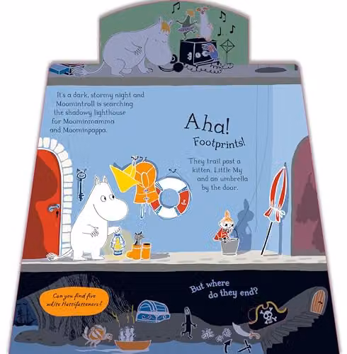 In the Lighthouse: A Moomin Lift-the-Flap Story by Macmillan – 2
