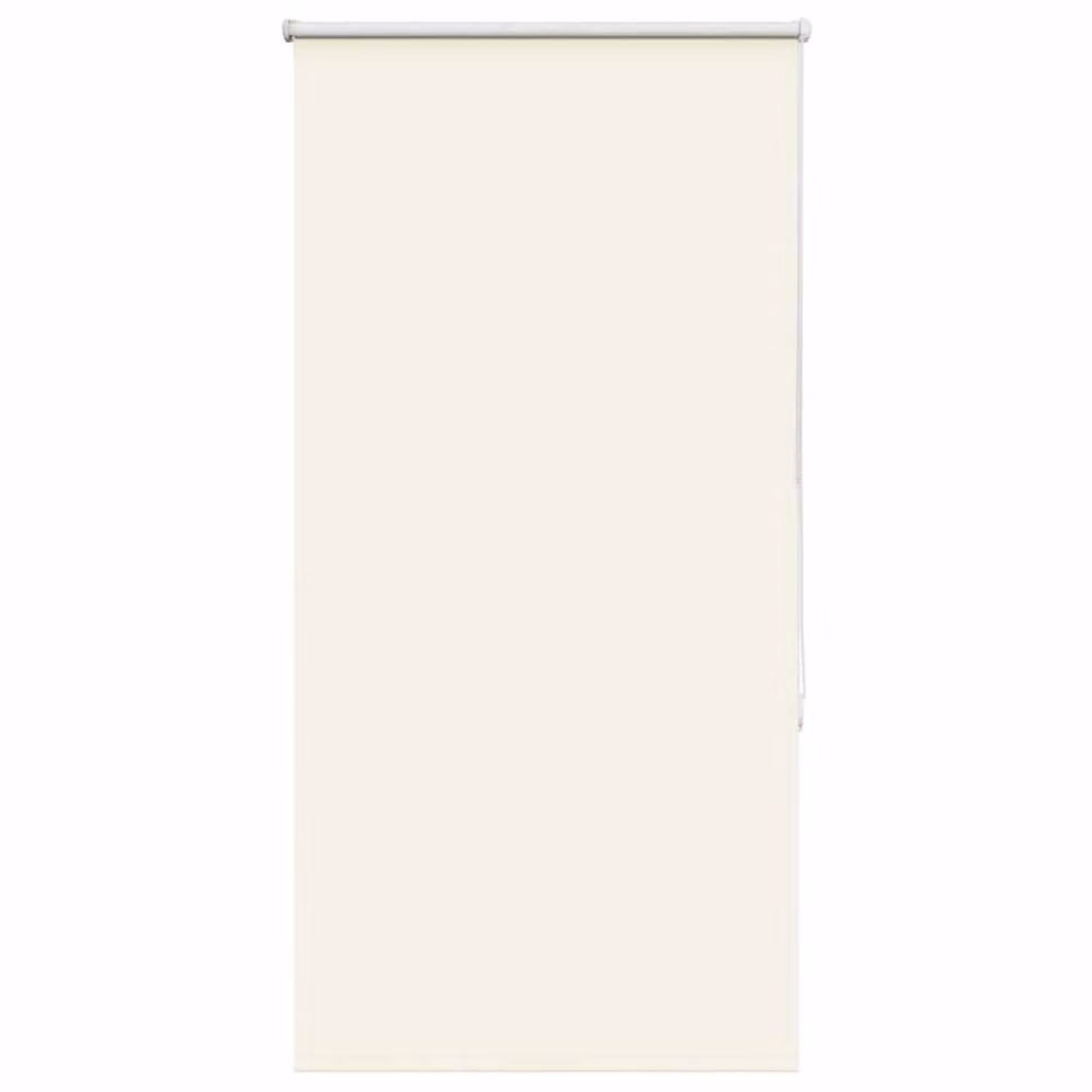 Berkfield Home Blackout Roller Blind in White, W: 160 cm, H: 230 cm