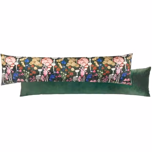 Riva Home Amanita Mushroom Abstract Draught Excluder, Green and Multicolour – 2