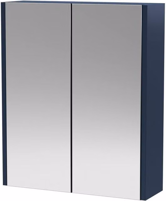 Balterley Winshill Rectangular Wall Mirror, Blue, W: 60 cm – 1