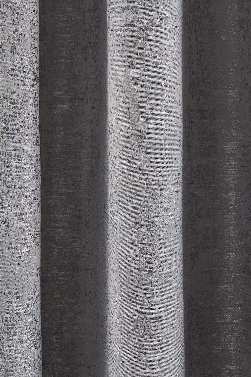 Helena Springfield Roma Woven Lined Eyelet Curtains in Silver, Width: 167 cm, Drop: 183 cm – 3