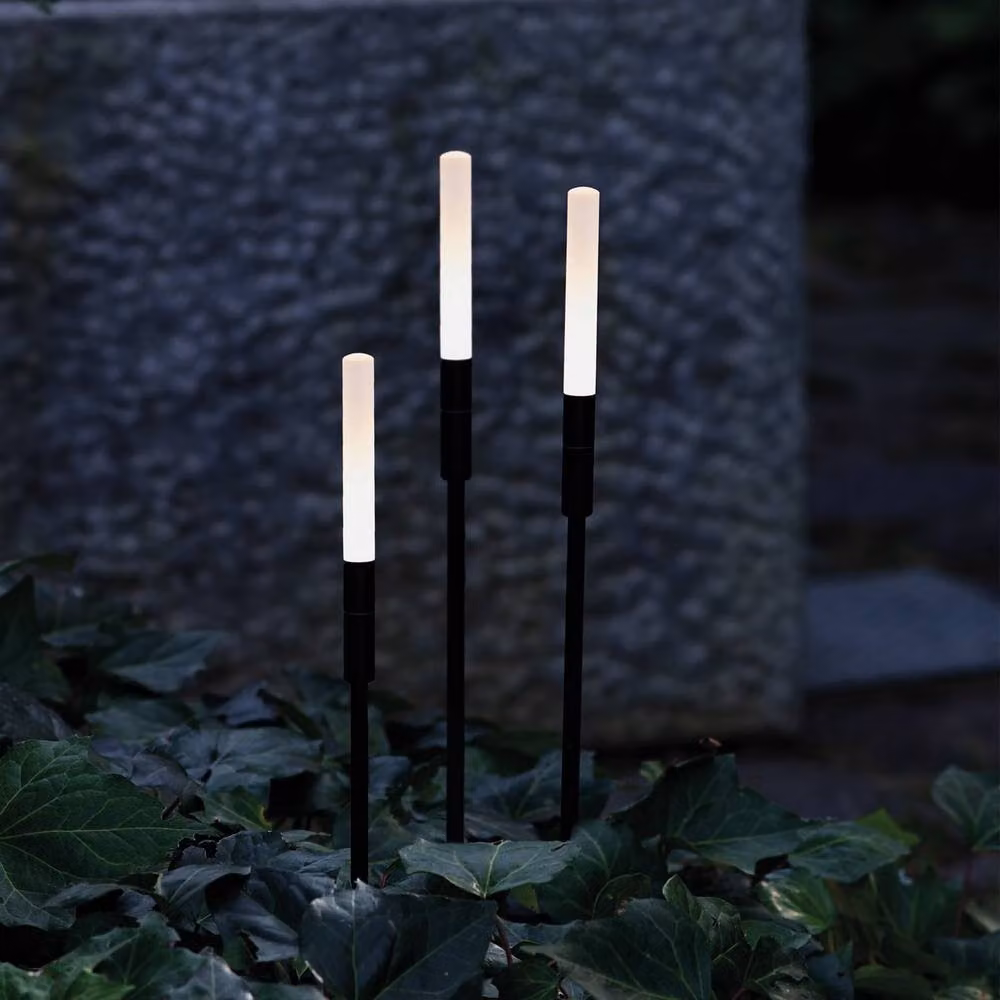 Netlighting Twiggy LED Outdoor Ground Spike Light, Brown, Height: 99 cm, 3000K Warm White, IP65 – 2