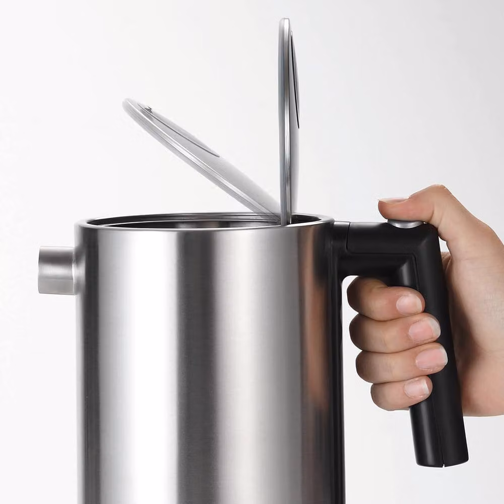 Graef Stainless Steel Kettle in Silver, 1.2 l – 6
