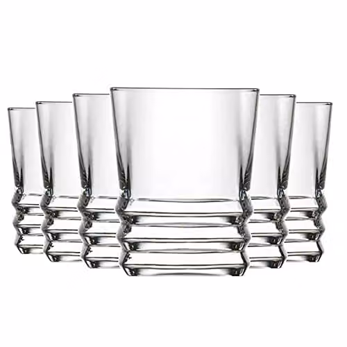 LAV 12-Piece Clear Glass Shot Glass Set, 80 ml – 1
