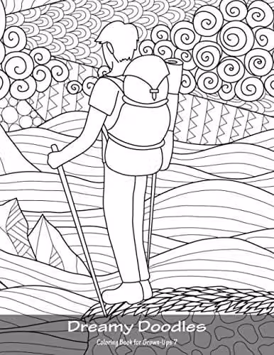 Dreamy Doodles Coloring Book for Grown-Ups by Independently Published