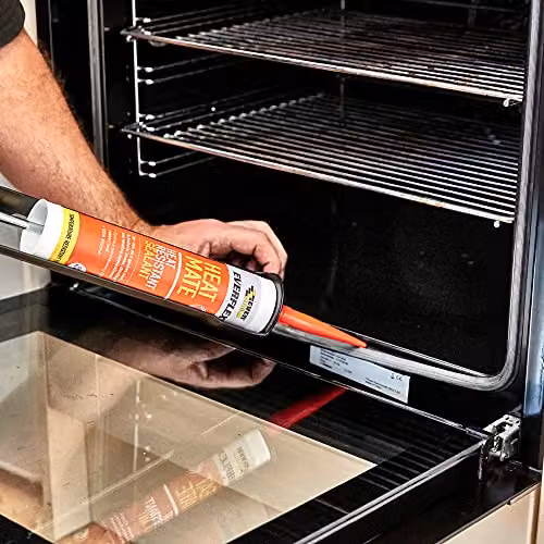 Sika Heat Resistant Red Silicone Sealant 295ml – 4