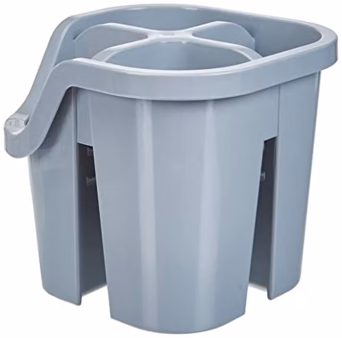 Addis Eco Recycled Plastic Cutlery Holder with 4 Compartments, Grey – 1