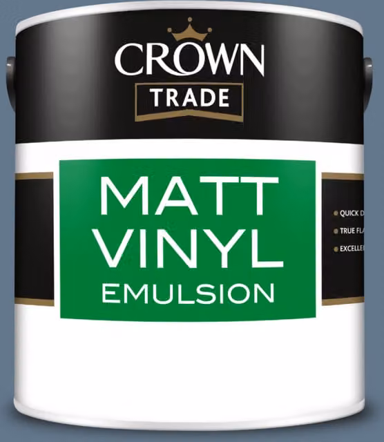 Crown Trade Runaway Matt Vinyl Dispersion Paint, Multicolour, 2.5 l