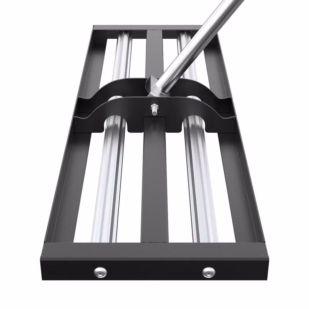EONLION Heavy Duty Lawn Leveller Rake in Black – 2