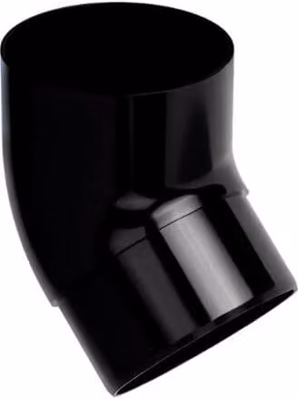 Galeco Industrial Downpipe Bend 45 Degree 100mm Black