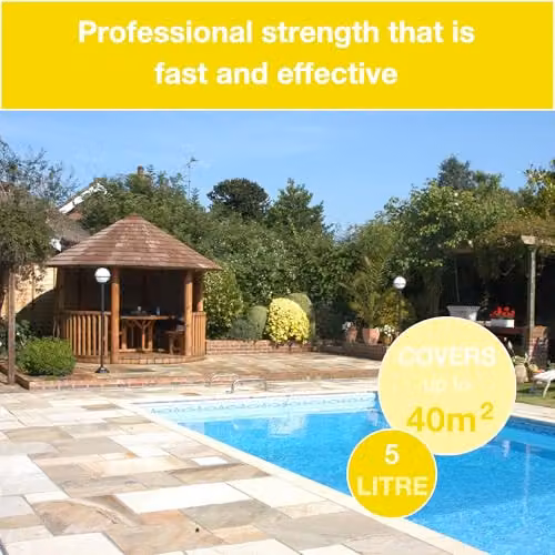 Azpects EASYSeal SSP Stone Sealer and Protector, Transparent Water-Based Outdoor and Indoor Paving and Driveway Sealer, 5 l – 4