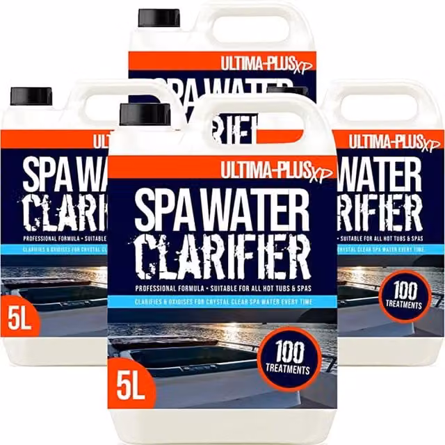 Ultima-Plus XP Spa Water Clarifier for Pools and Hot Tubs, White, 20kg