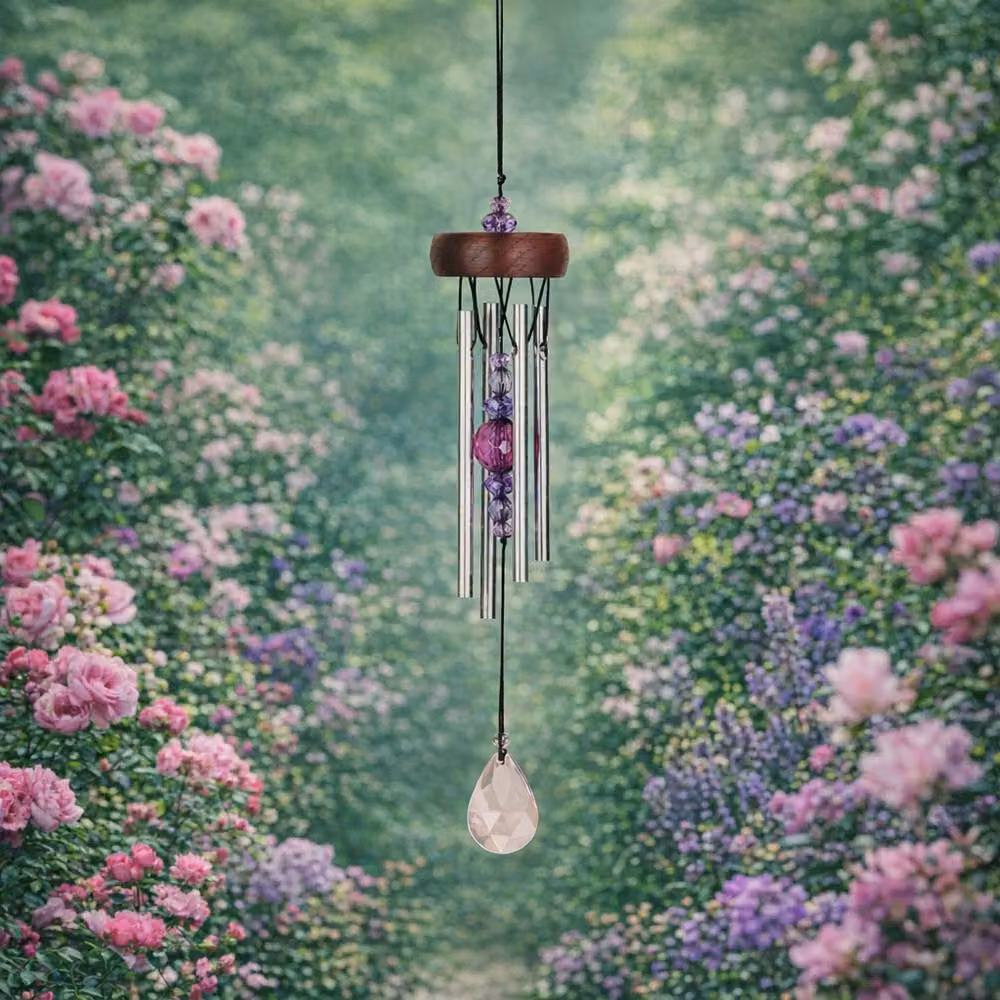 Woodstock Chimes Sparkle Hanging Wind Chime in Purple – 2
