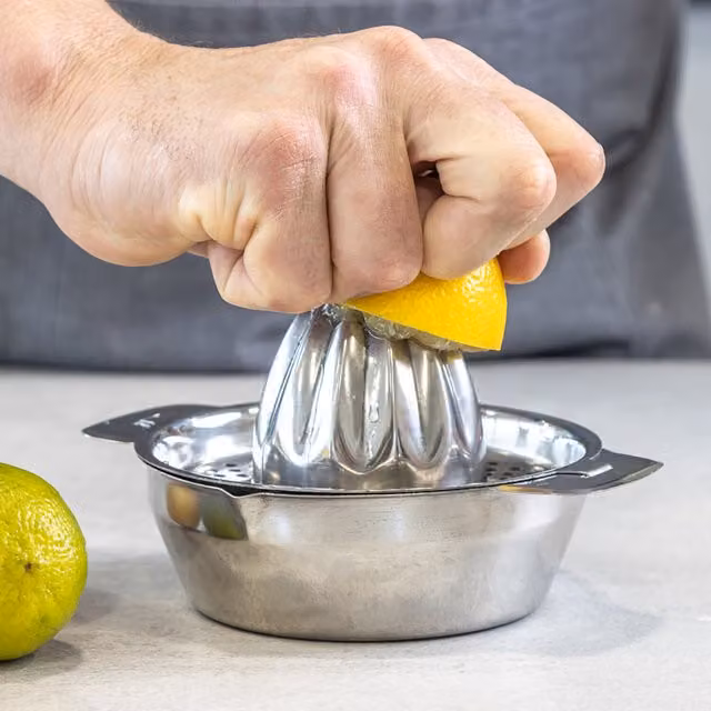 MasterClass Stainless Steel Citrus Press in Silver