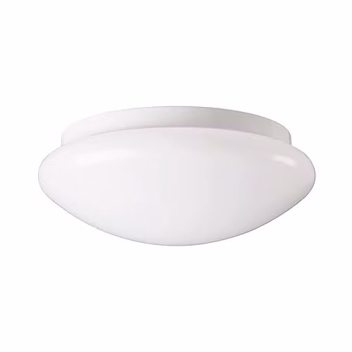 Sylvania 6W LED Surface Mounted Round Ceiling and Wall Light, White, 180mm, IP44, Dual 3000K/4000K
