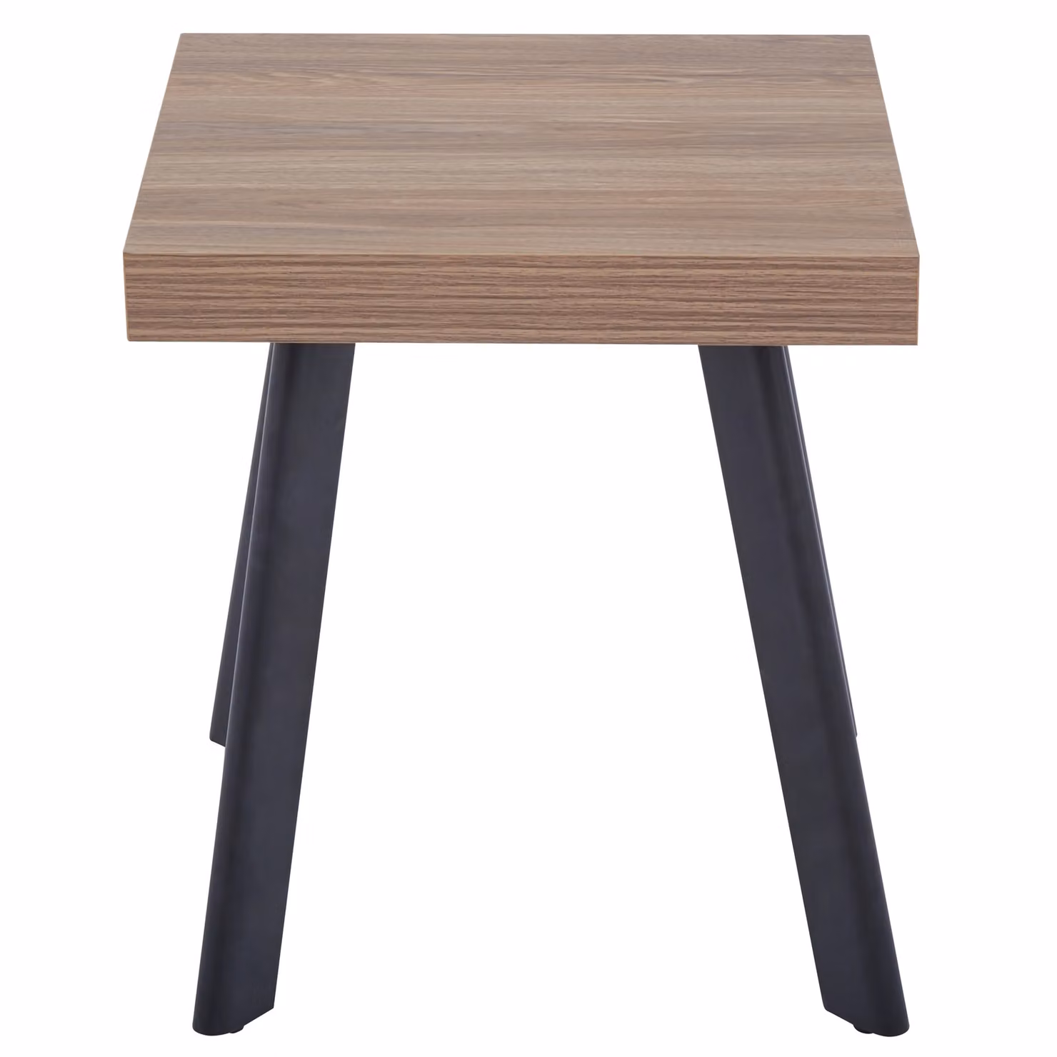 Interiors by Premier Industrial Square Side Table in Brown and Black – 2