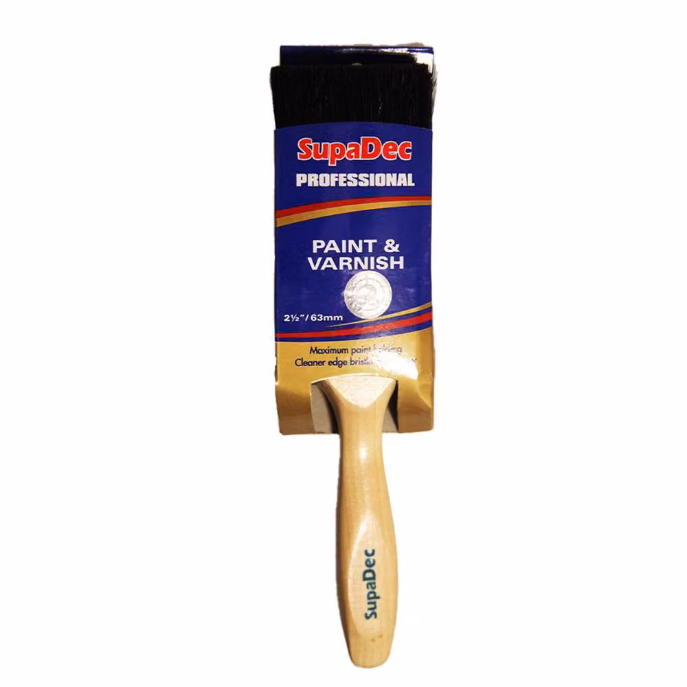 SupaDec Professional Paint and Varnish Brush in Brown – 2