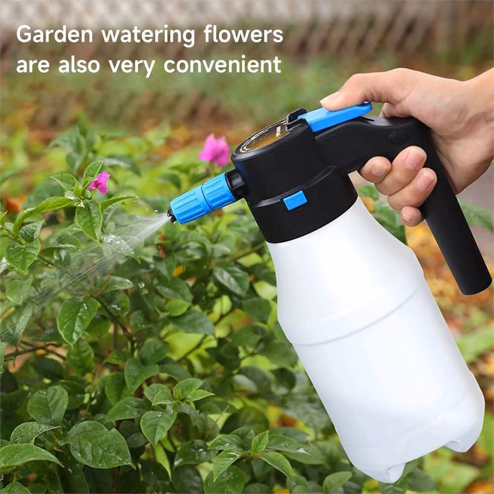 SPETLEK Battery Powered Portable Car Foaming Sprayer Bottle, White, 1.5 l – 3
