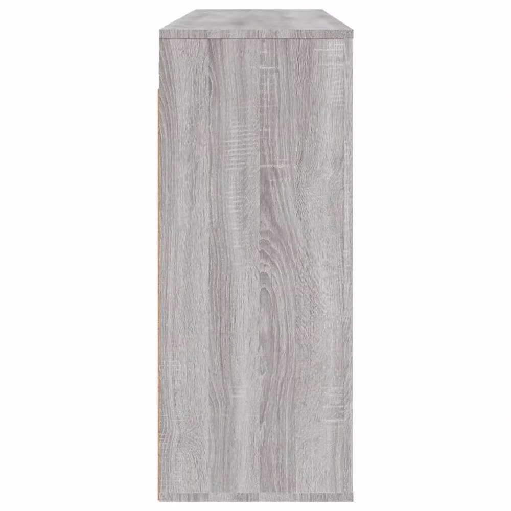 Berkfield Home Grey Sonoma Wall Mounted Cabinet with Shaver Socket, W/D/H: 80 x 33 x 80 cm – 2