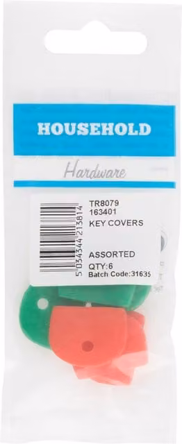 Hiatt Key Covers in Green, Red and Multicolour