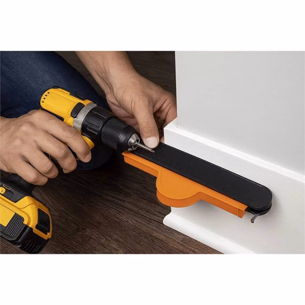 Nordara Contour Gauge with Lock in Orange, W: 1000 mm, H: 400 mm – 4