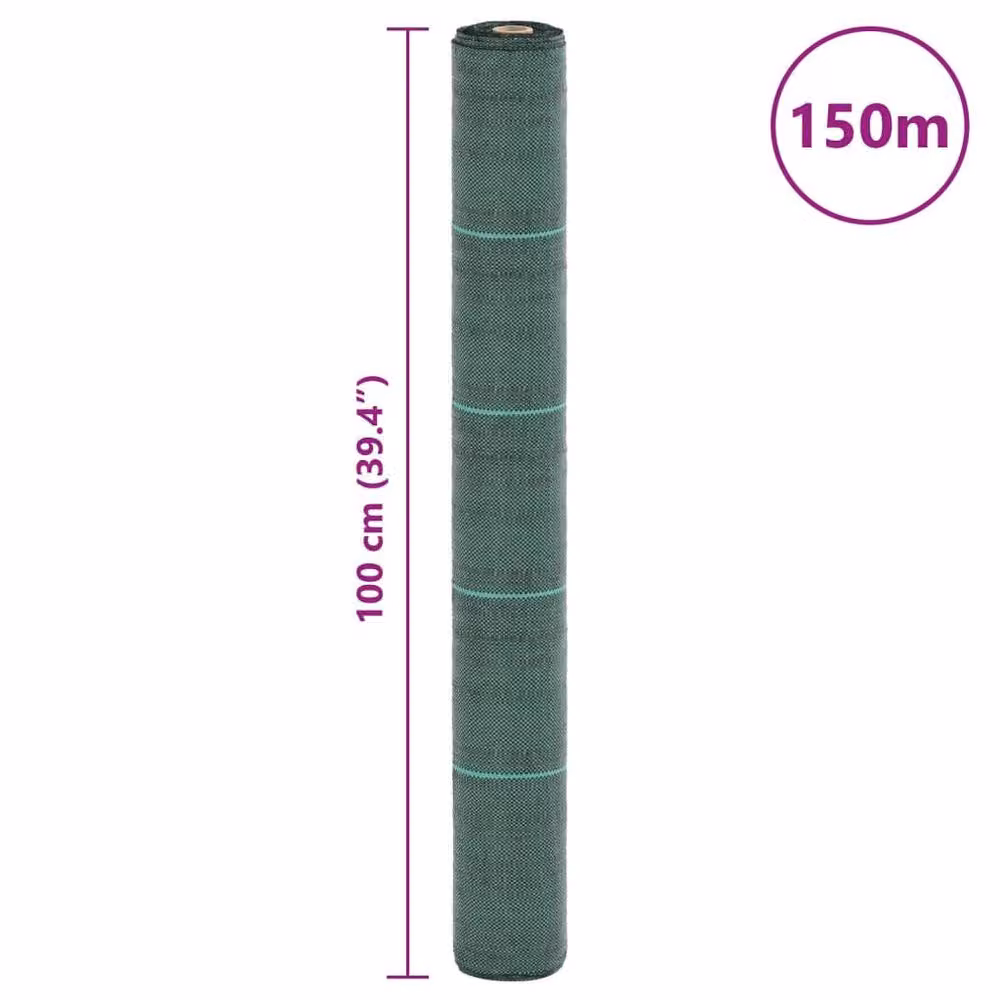 Berkfield Home Green Polypropylene Weed Membrane, 1 x 150 m – 4