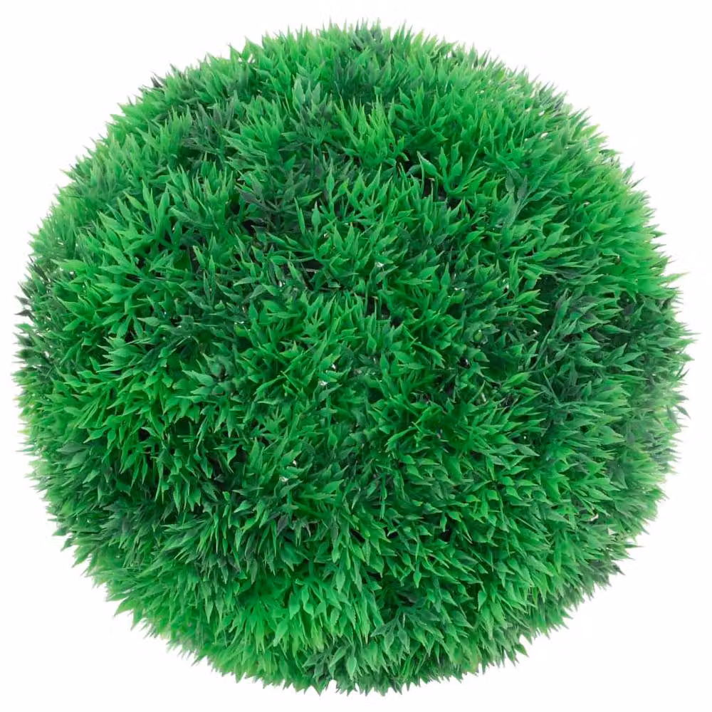 Berkfield Home Lush Artificial Boxwood Balls, 2 Pack, Green, Diameter: 22 cm – 3