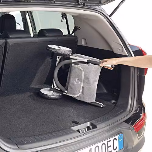 Metaltex Folding Shopping Trolley, Grey, 45 Litres – 2