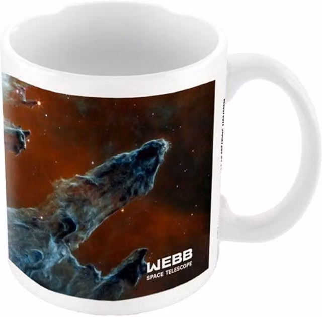NASA Pillars Of Creation Mug in White