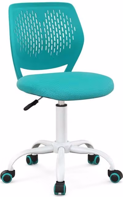 Costway Ergonomic Adjustable Kids Desk Chair in Green – 1