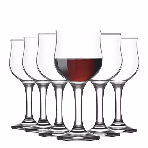 LAV Nevakar White Wine Glasses, 200ml, Transparent – 1