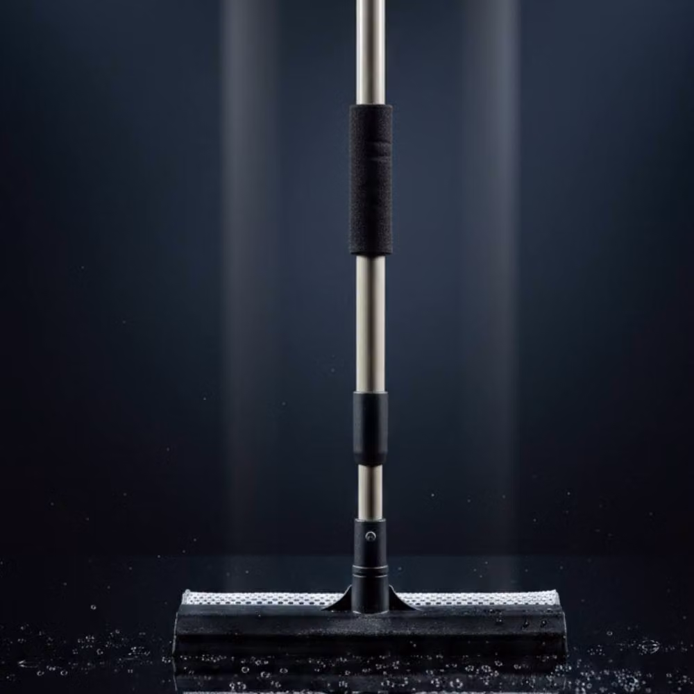 Bedsland Grey Window Squeegee with Extendable Telescopic Handle, 120 cm – 4