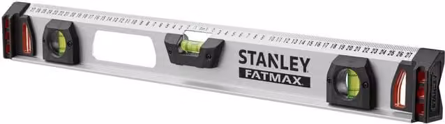 Stanley Fatmax I-beam Magnetic Spirit Level, Silver and Multicolour, 60 cm – 1