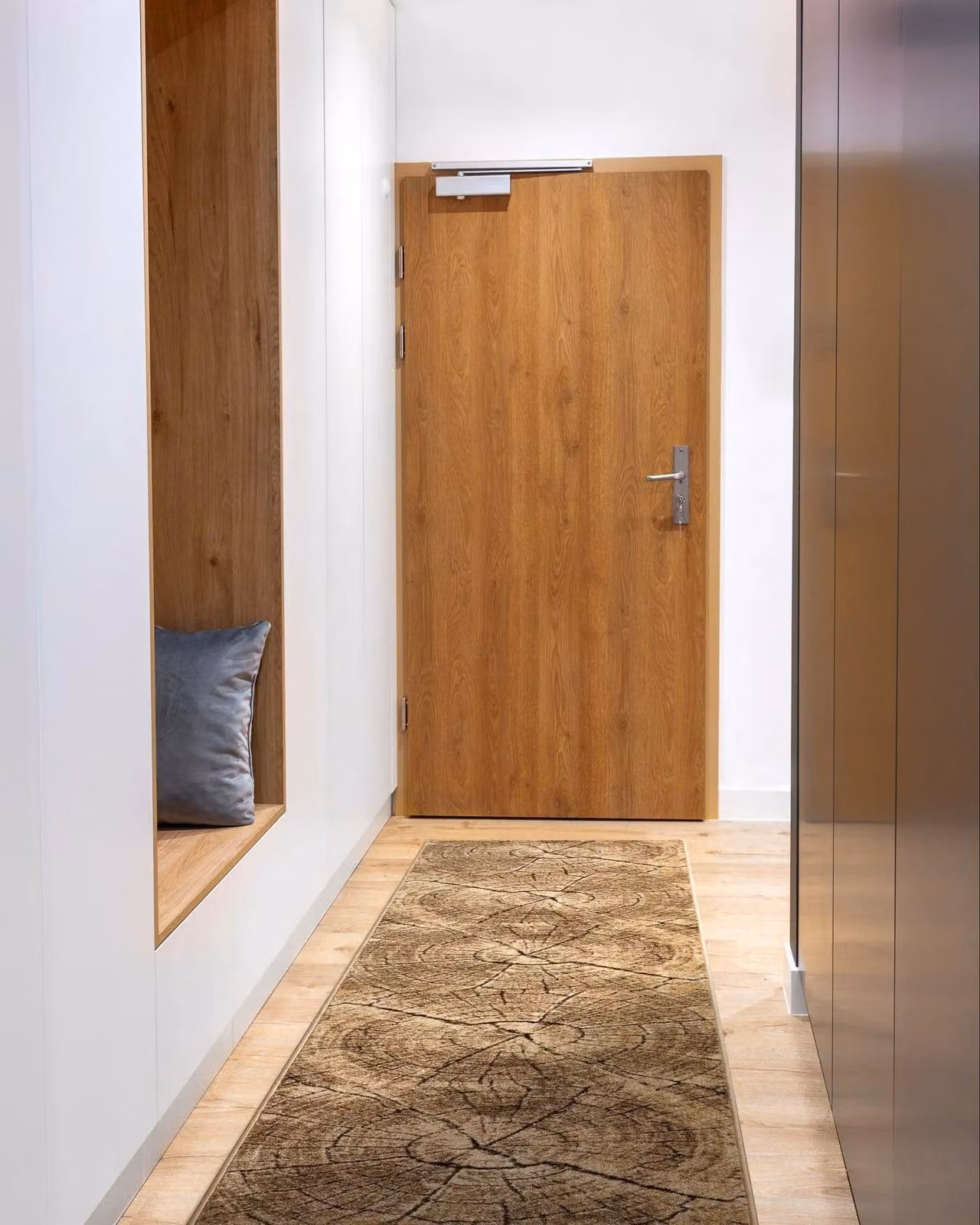 RugsX Karmel Tronko Brown Wood Look Runner, W: 100 cm, L: 200 cm – 3
