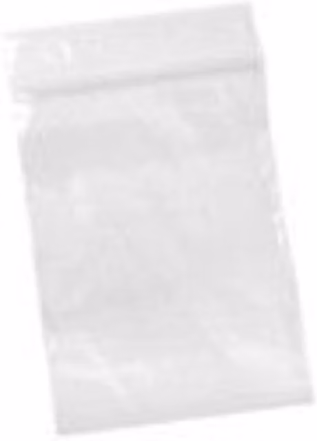 KDMK Reusable Transparent Plastic Grip Seal Bags for Jewelry Storage, Clear and Yellow, W: 5.72 cm, H: 5.72 cm