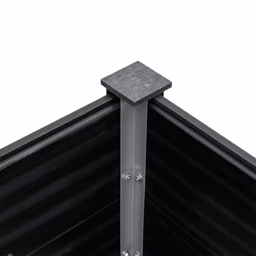 vidaXL Grey WPC Garden Raised Bed W: 300 cm, D: 50 cm, H: 91 cm – 4