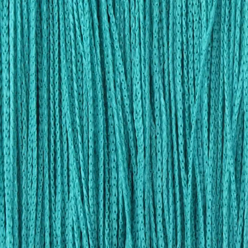 Berkfield Home String Curtains, 2 Pack, Turquoise, W: 140 cm, H: 250 cm – 2