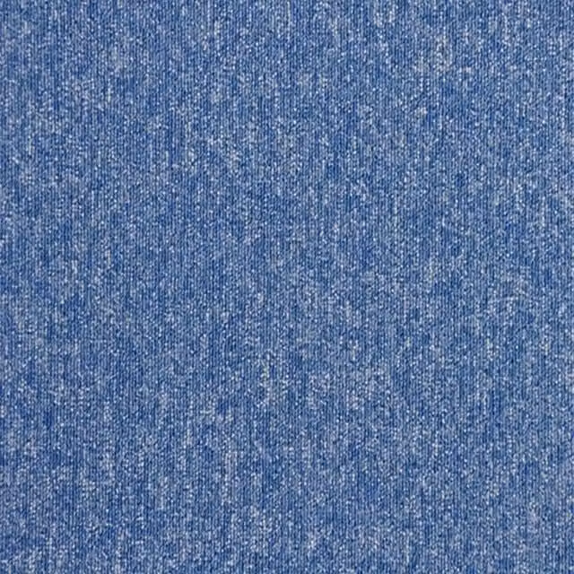 Vital Contract Carpet Tiles in Blue, 5m2 Box of 20 Tiles with Loop Pile