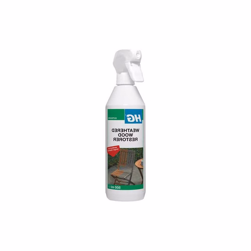 HG Living Weathered Wood Restorer, White, 500 ml – 2